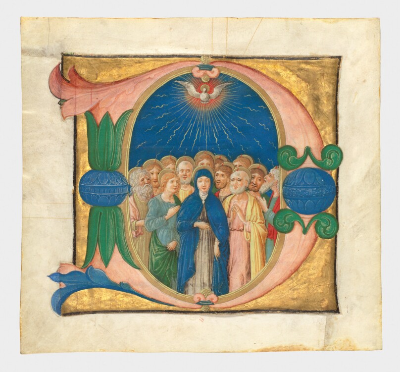 Initial D: Pentecost, cutting from an antiphonal