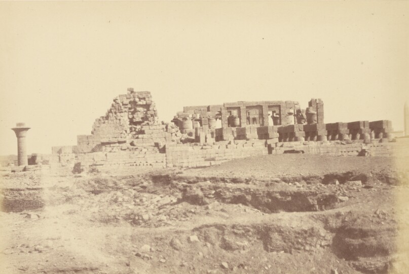 [Overview of Karnak including Tothmes III's Covered Walk]