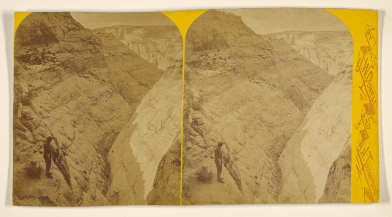 Side Gulch. This canon is 140 1/2 miles in length and from 300 to 3,000 feet deep. [Colorado River. Glen Canon]