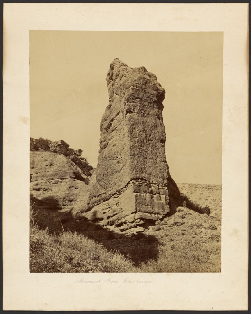 Monument Rock, Echo Canyon. [Utah].