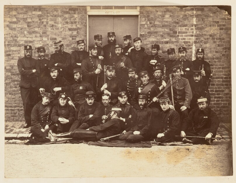Military group portrait