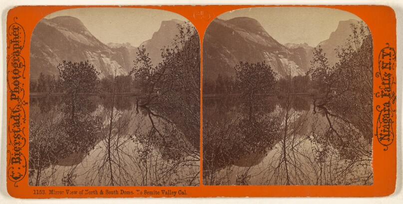 Mirror View of North & South. Yo Semite Valley Cal.