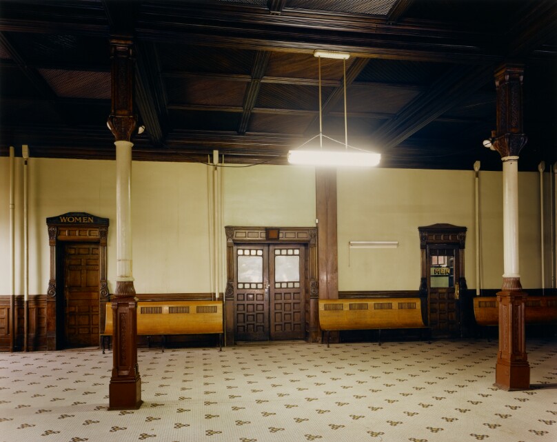 Waiting Room, Railroad Station, Pueblo, Colorado