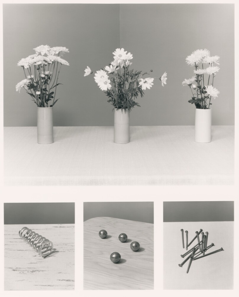 Still Life with Three Vases of Flowers