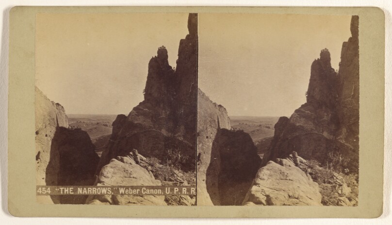 "The Narrows," Weber Canon, U.P.R.R.