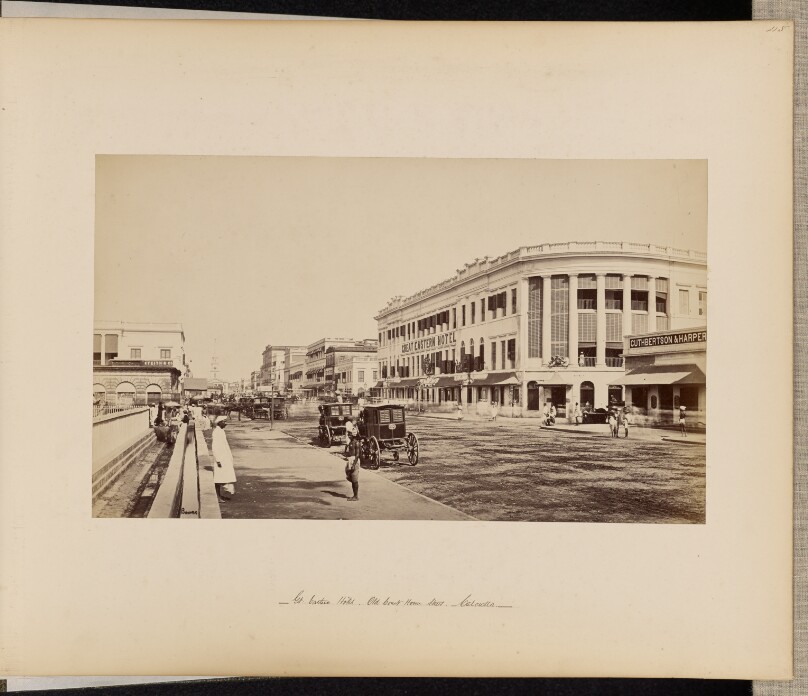 Calcutta; The Great Eastern Hotel, and Old Court House Street