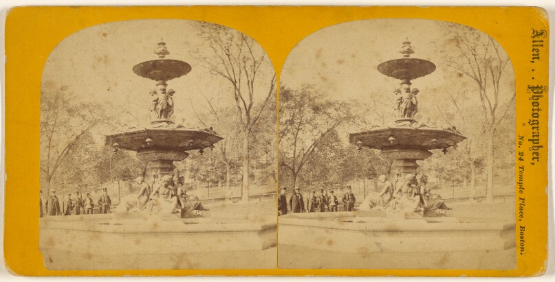 Brewer Fountain. Boston Common.