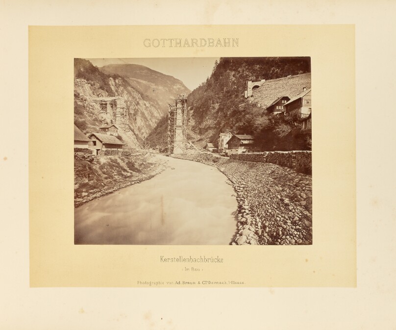 Gotthardbahn: Kerstellenbachbrücke (Im Bau)