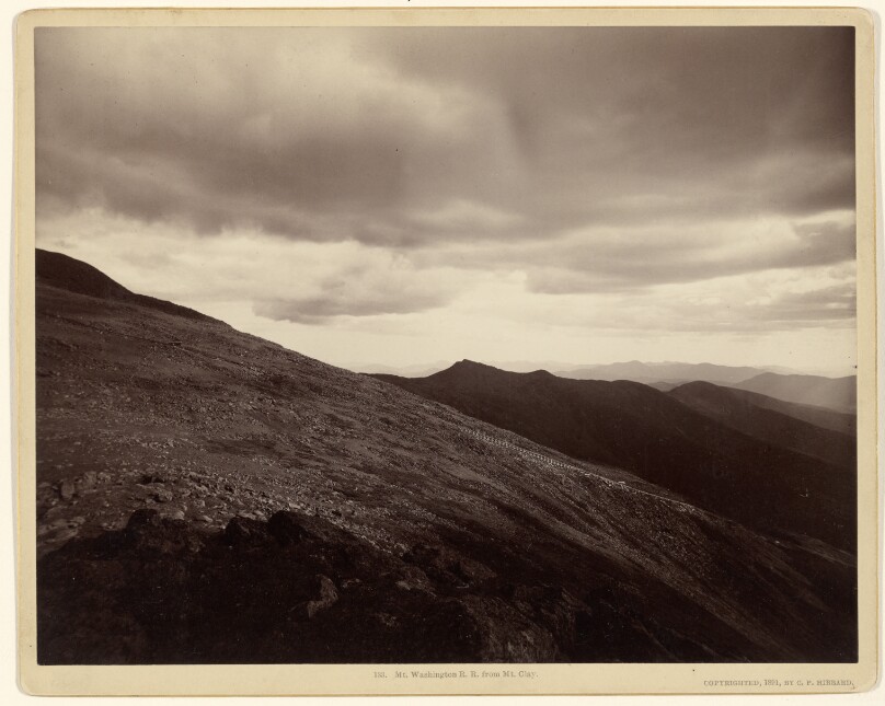 Mt. Washington R.R. from Mt. Clay.