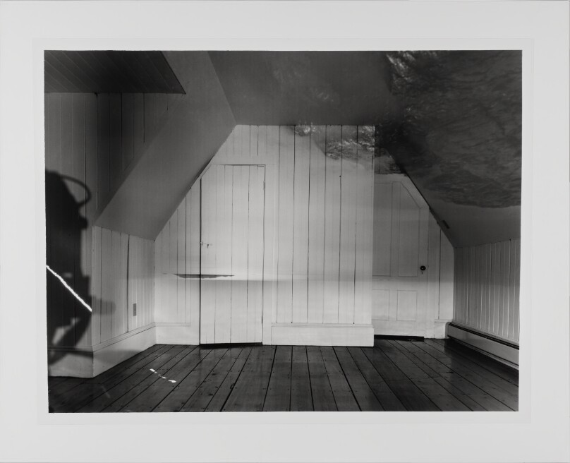 Camera Obscura Image of the Sea in Attic