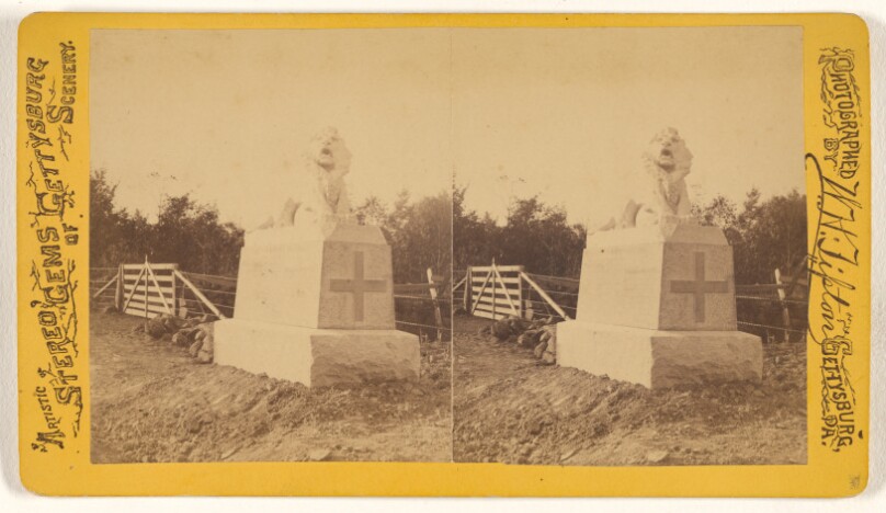 [First Vermont Brigade Monument at Gettysburg, Pa.]