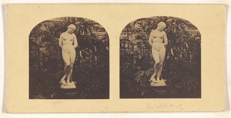 [Statue of Andromeda by John Bell, Crystal Palace]