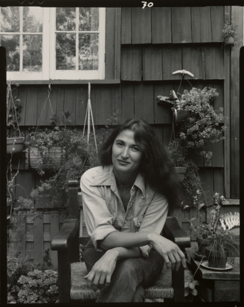 Portrait of Judy Dater, pose 1