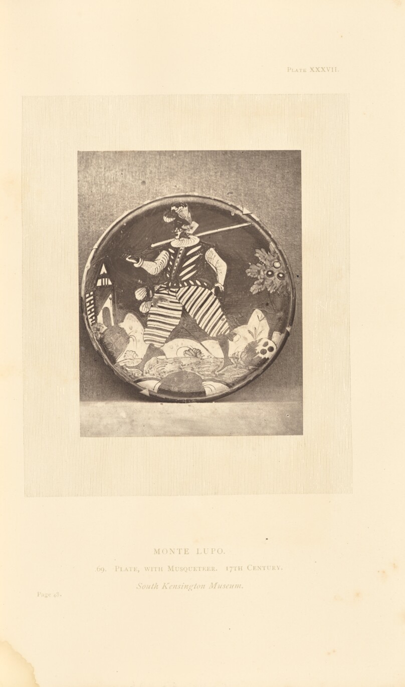 [Decorative plate]