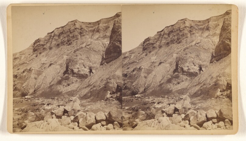 Bluffs from South of South Light. [Block Island, Providence, Rhode Island]