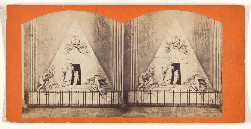 [Christine Grabmal von Canova (in der Augustiner Kirche)]