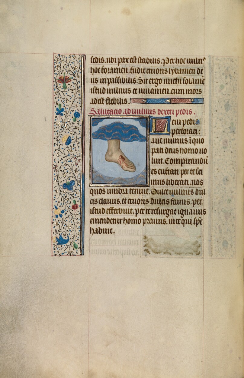 Christ's Left Foot with Wound