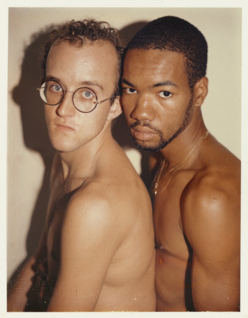 Portrait of Keith Haring and Juan Dubose (98.XM.168.7)