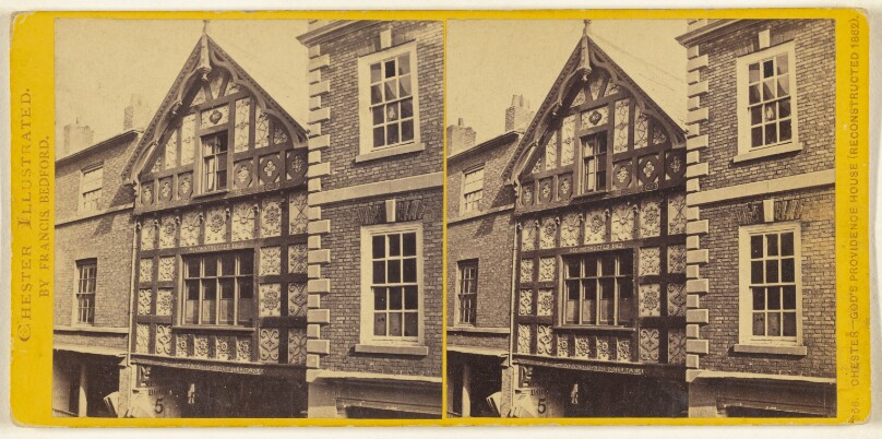 Chester - God's Providence House (Reconstructed 1862). [Chester, England]