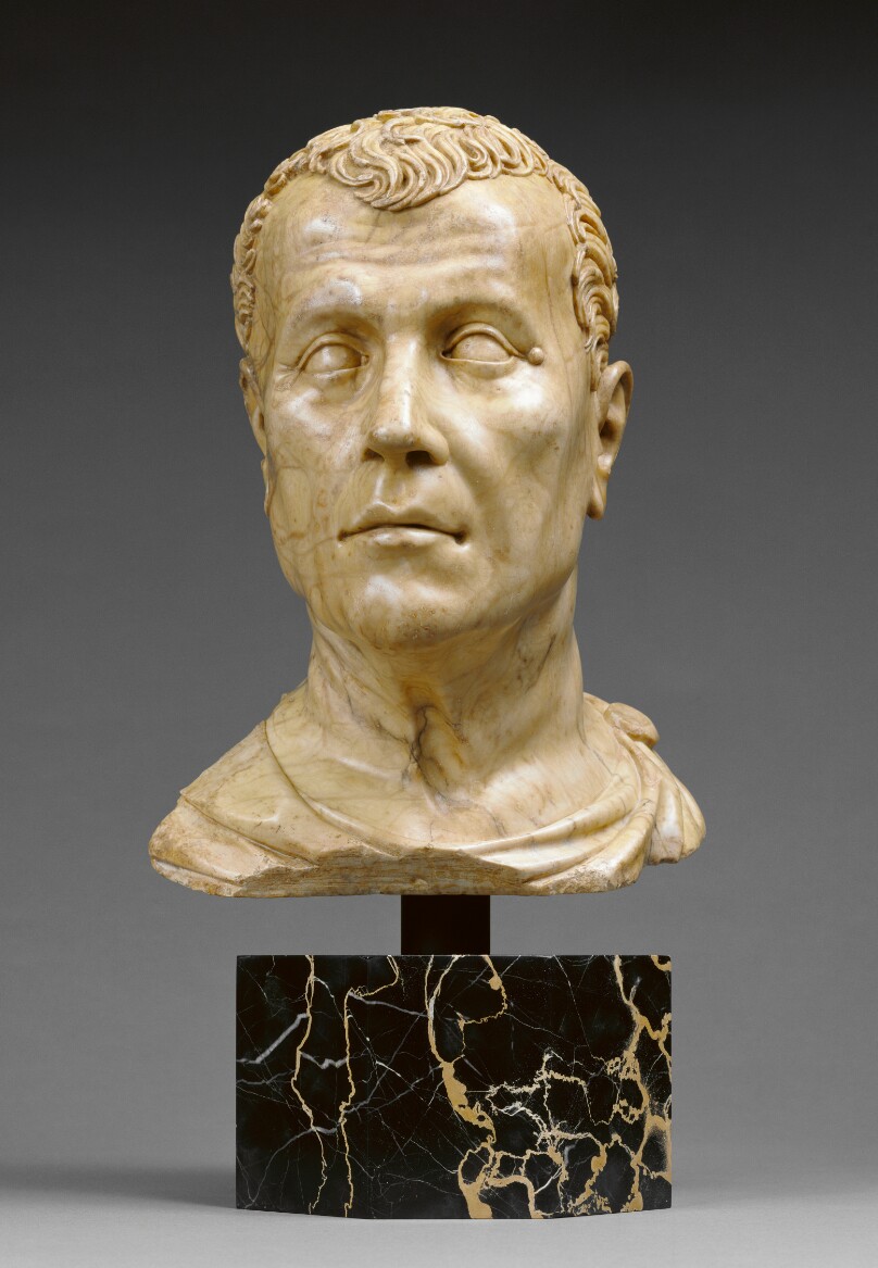 Head of a Man (possibly a portrait of Cicero, 106 - 43 B.C.)