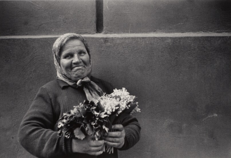 Flower Lady in Kiev