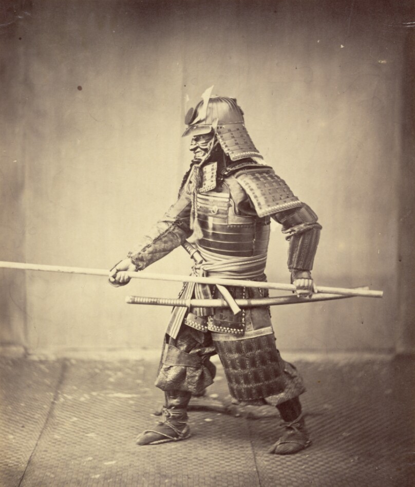 Samurai with Jousting Pole