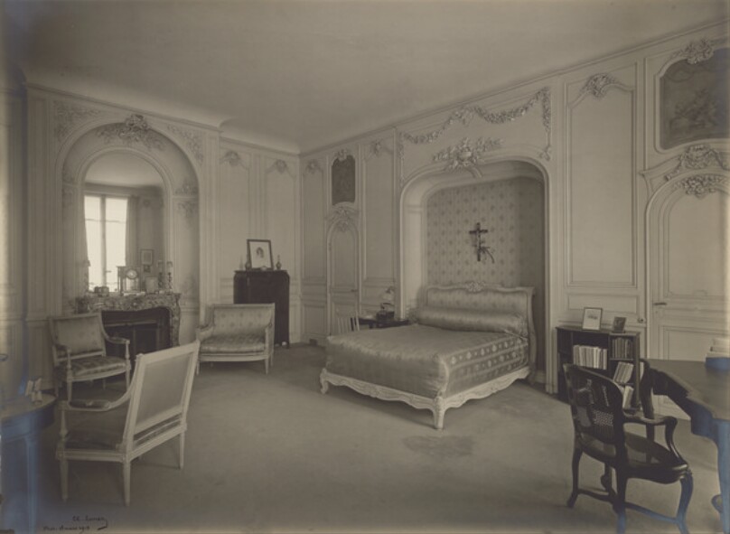 [Interior of bedroom]