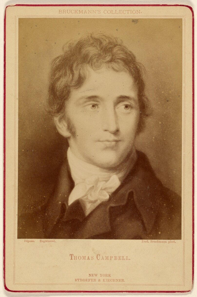 Thomas Campbell. [a painting]