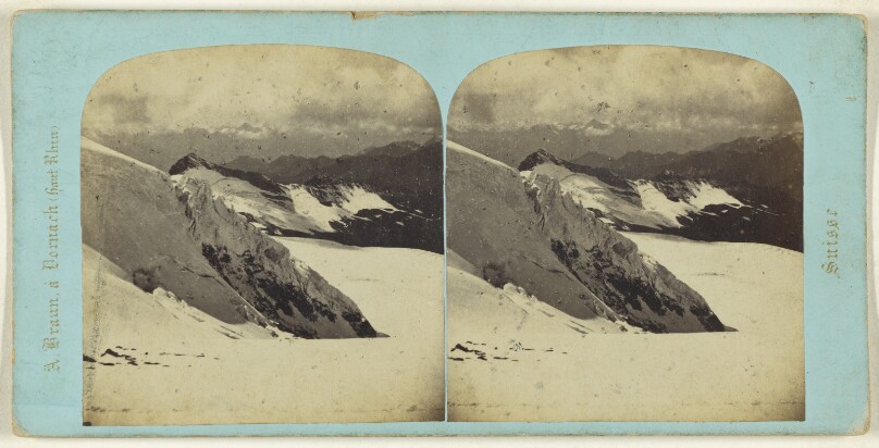 Alpes Italo-Valaisanes. Vue prise du St-Theodule.