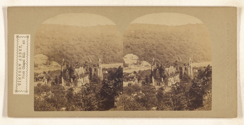 Tintern Abbey, From Chapel Hill.