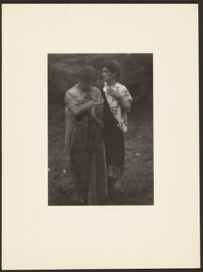 [Couple in Meditative Pose]