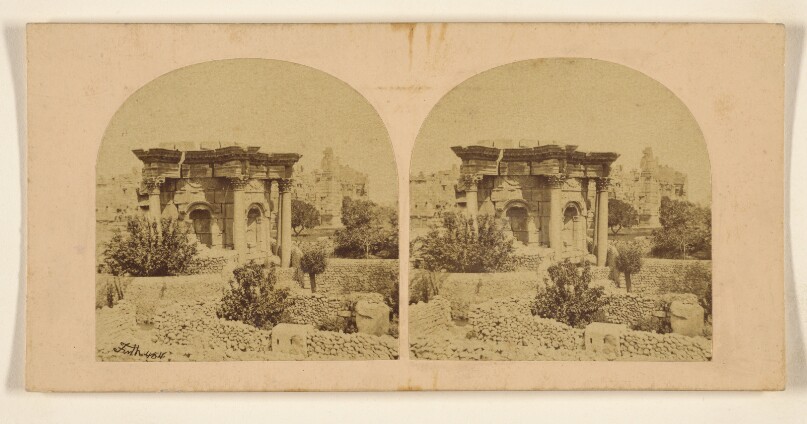 Baalbec. Octagon Temple.