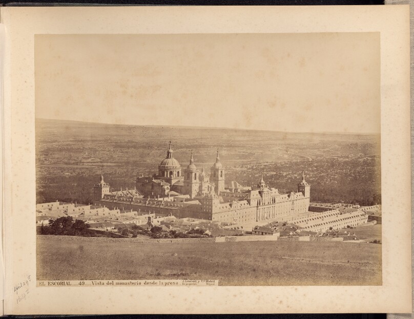 Vista del Monasterio desde la Presa