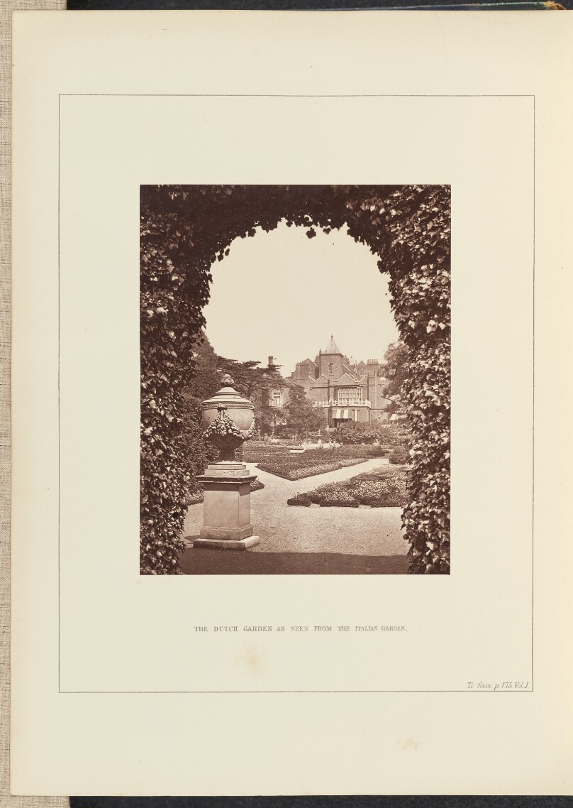 The Dutch Garden as seen from the Italian Garden