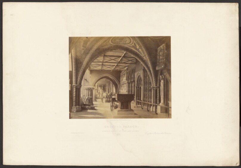 Crystal Palace, Garden Gallery of Fine Art Courts