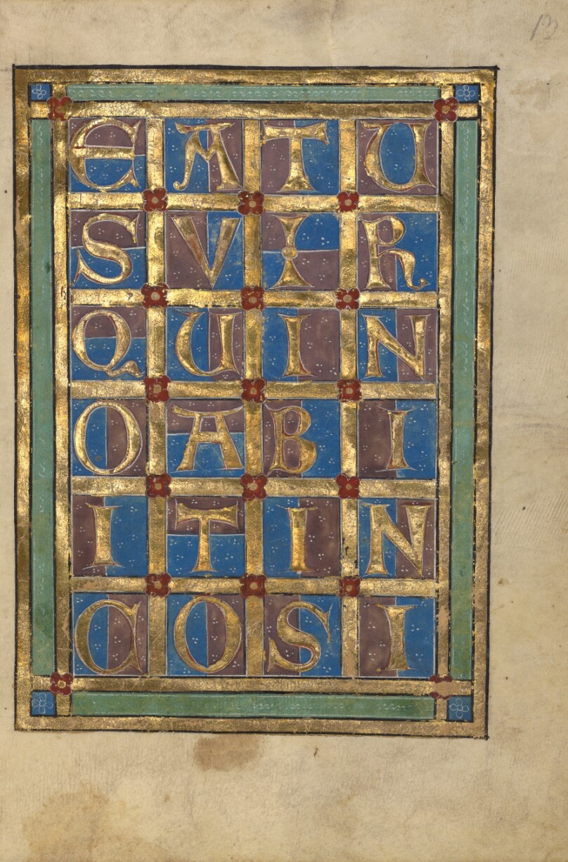 Decorated Incipit Page