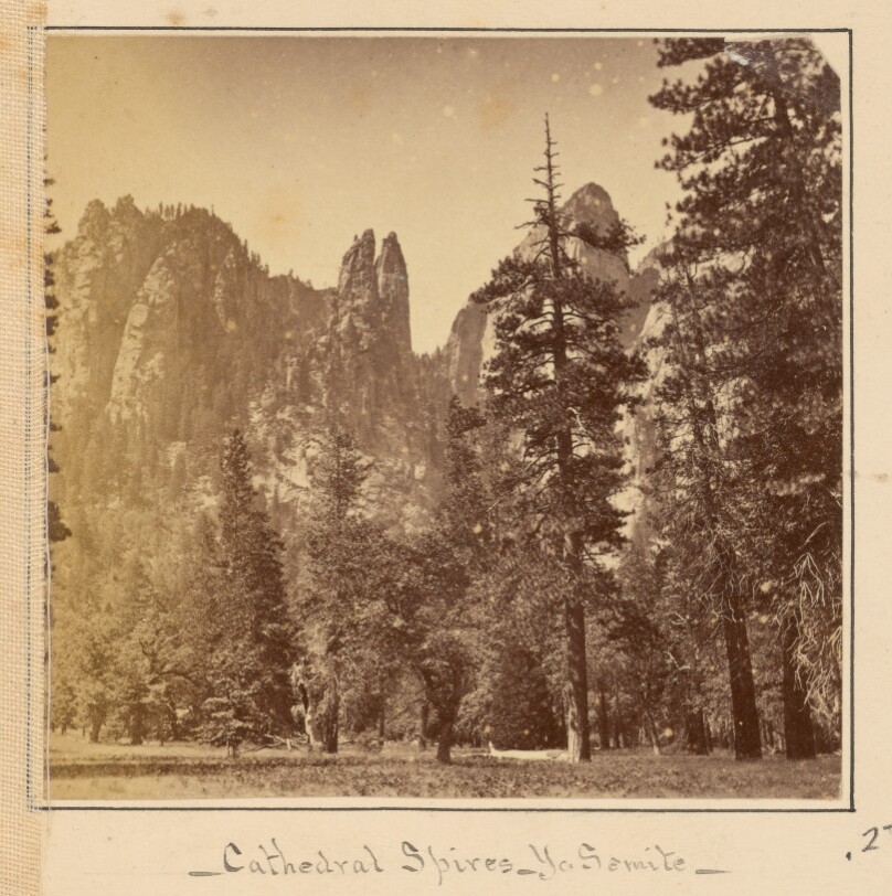 Cathedral Spires, 2200 Feet
