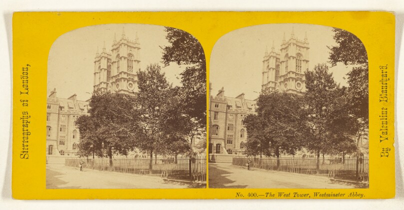 The West Tower, Westminster Abbey.