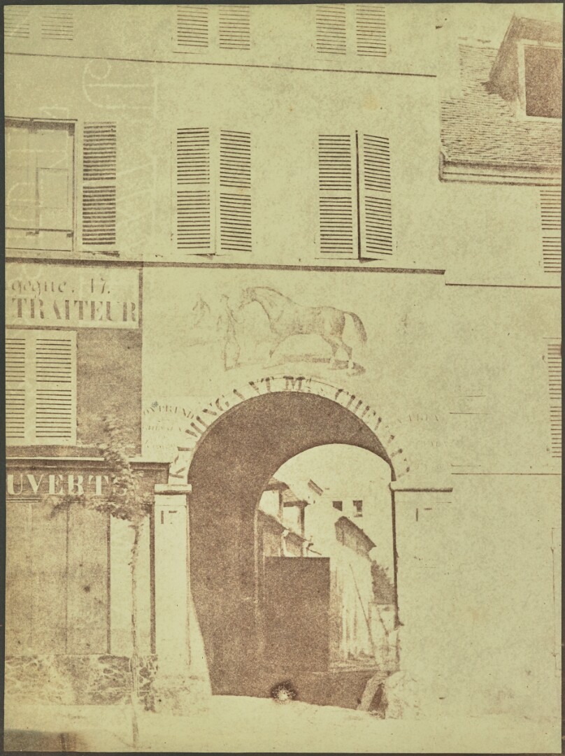[The Sign of the Horse Seller, Kamingant, 17 rue des Moulins]