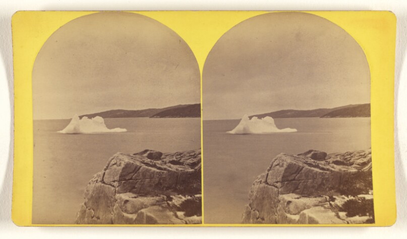 Labrador. Cape St. Michael, and Iceberg.