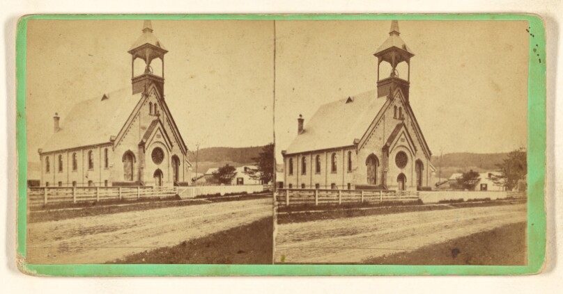 View of Baptist Church, Hoosick Corners. [Hoosac Valley]