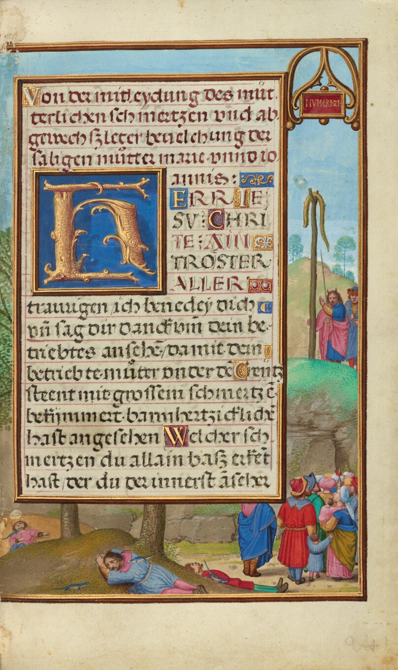 Border with Moses and the Brazen Serpent