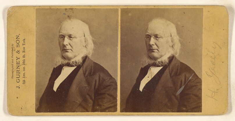 [Horace Greeley]