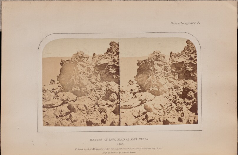Masses of lava slag at Alta Vista