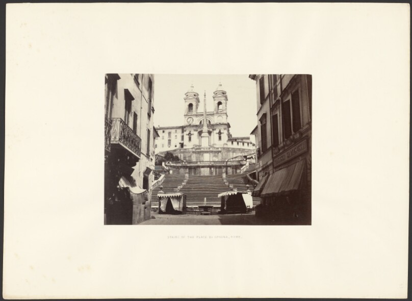 Interior of the Arch of Titus, Rome