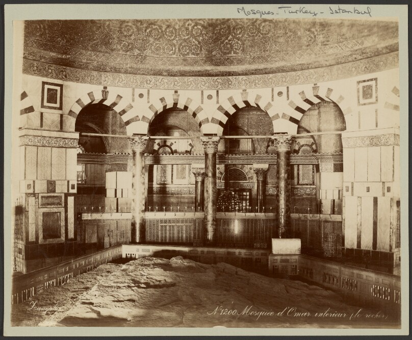 Mosquee d'Omar interieur (le rocher)