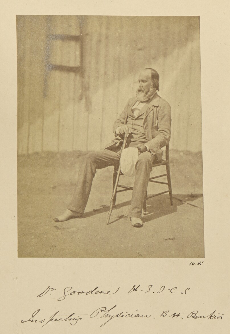 Dr. Goodeve H.E.I.C.S., Inspecting Physician. B.H. Renkioi
