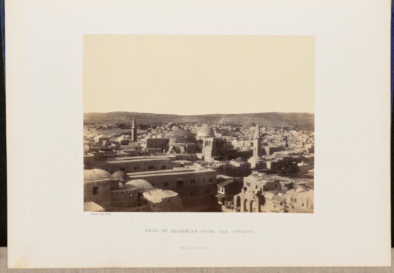 Pool of Hezekiah from the Citadel