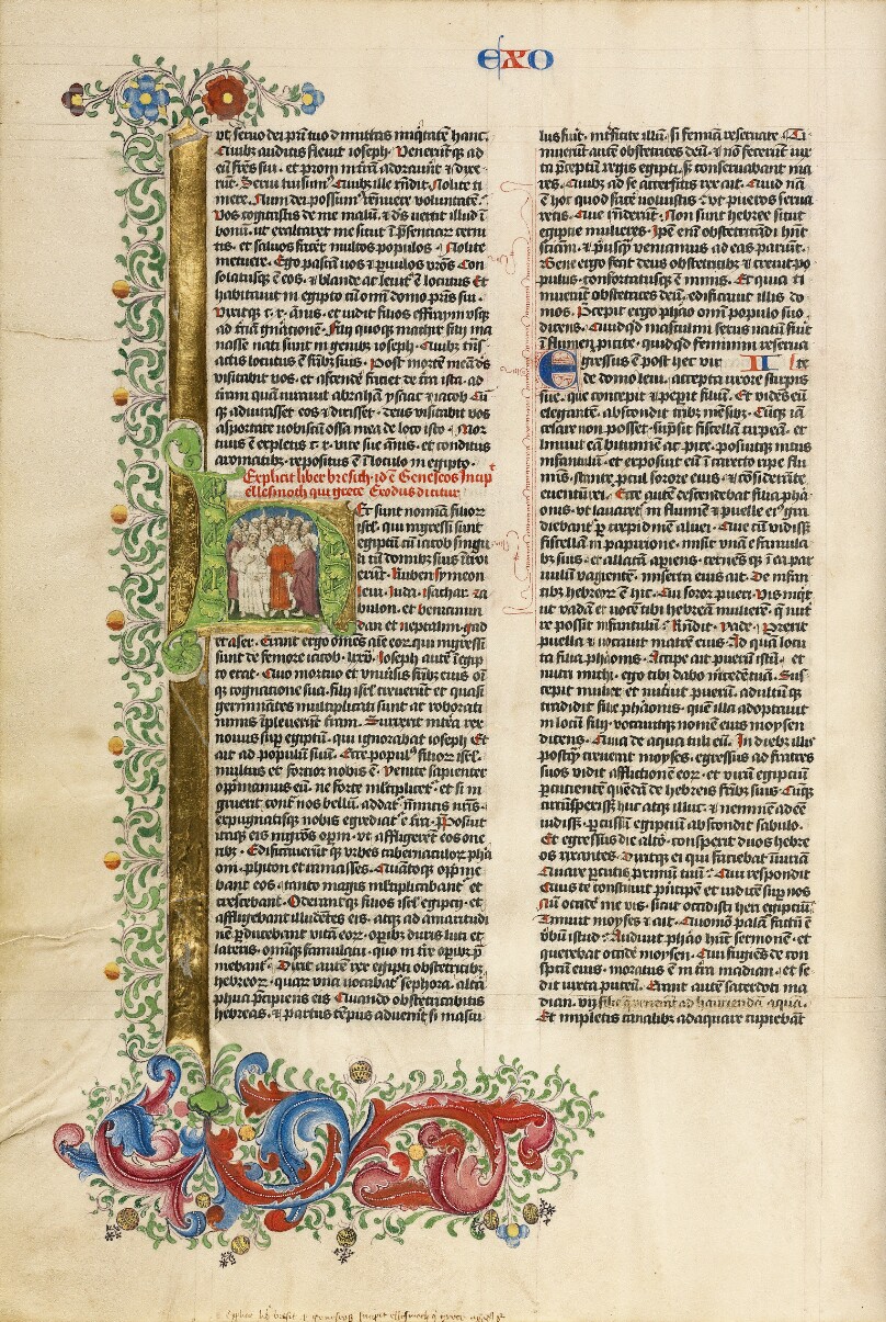 Initial H: The Exodus of the Israelites