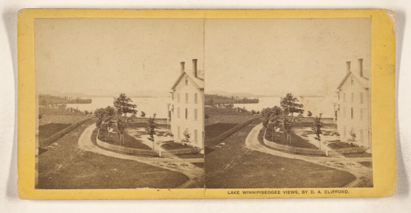 [View of Lake Winnipiseogee]